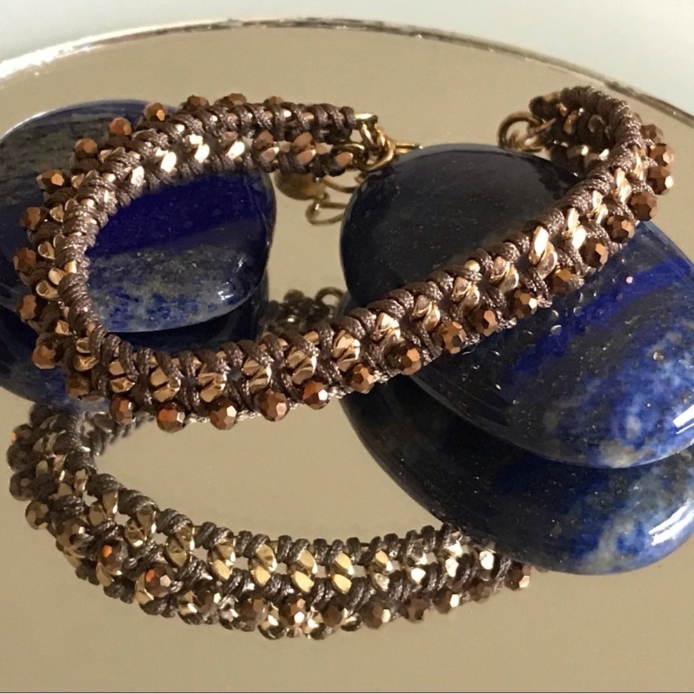 STELLA & DOT Goldtone Bracelet Original Box
